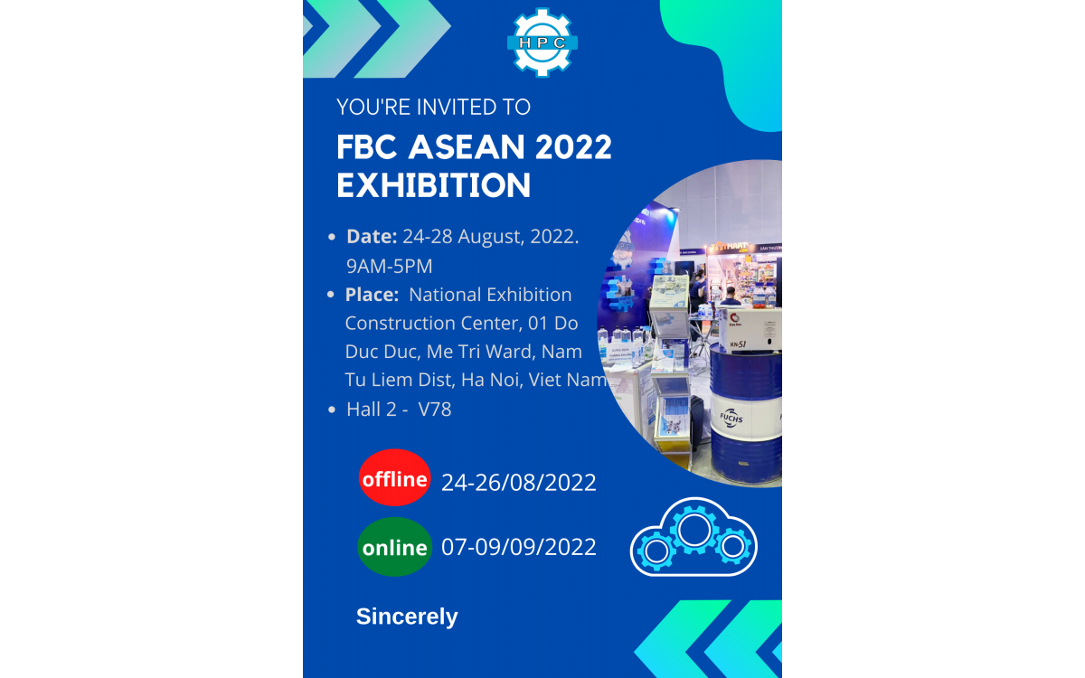 FBC ASEAN 2022: THƯ MỜI THAM DỰ TRIỂN LÃM