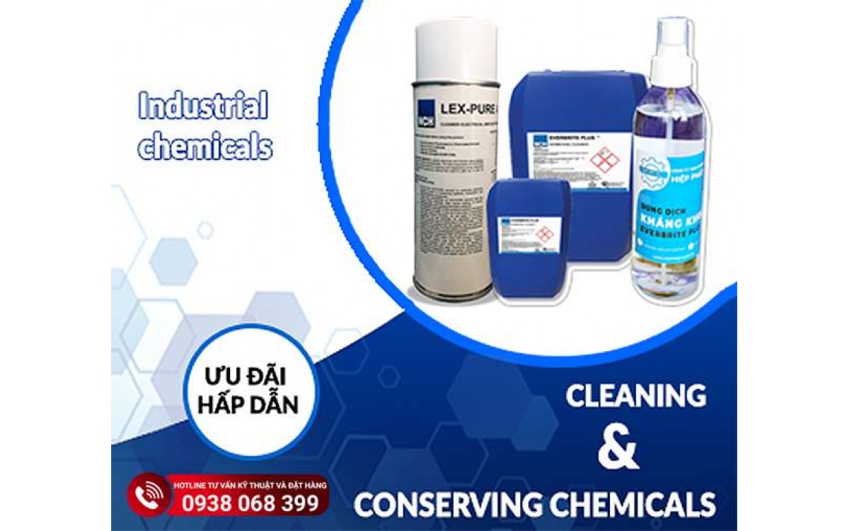 Hóa chất tẩy rửa công nghiệp