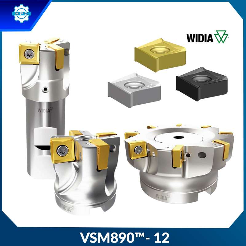 Dao phay vai 8 góc cắt Widia VSM890-12