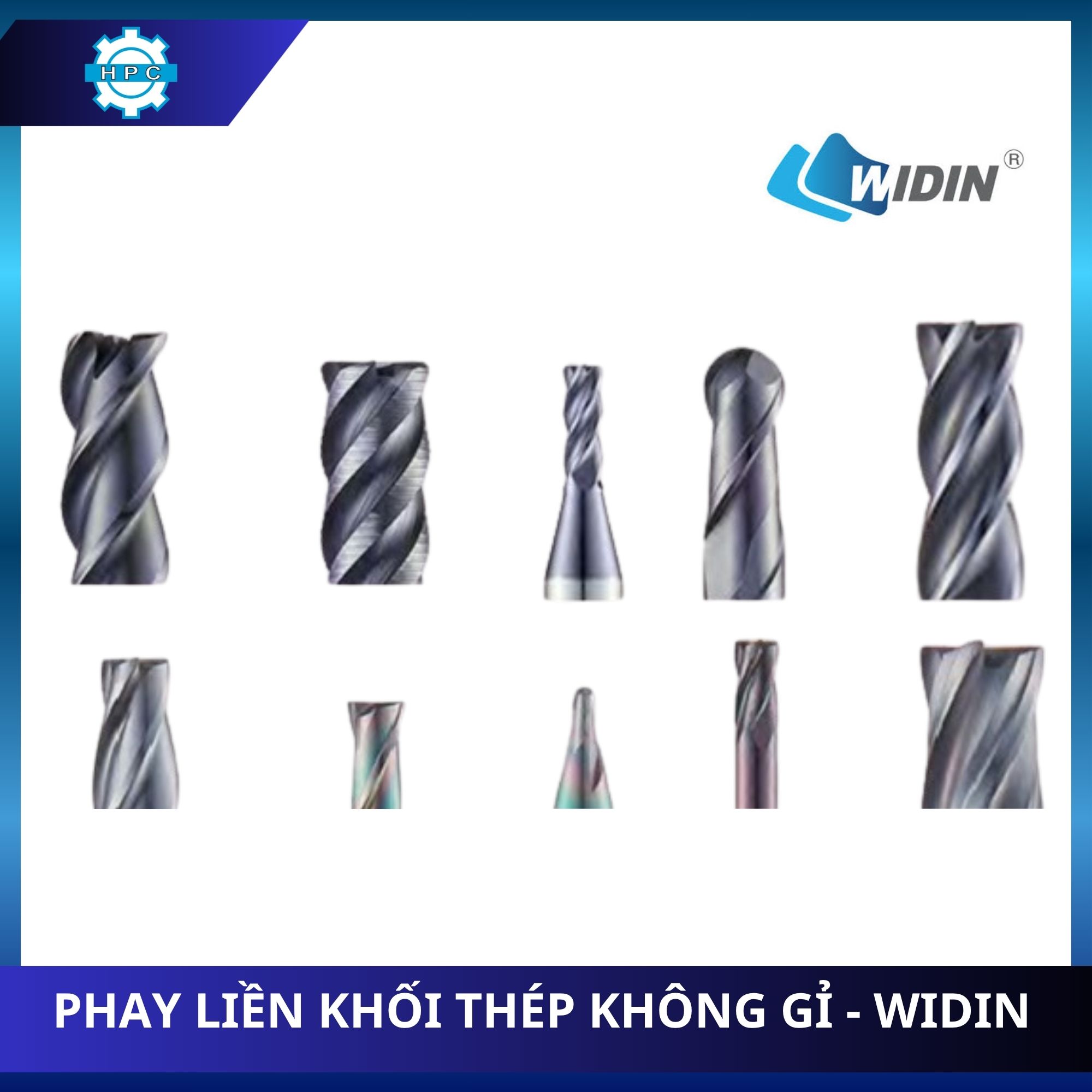 Phay liền khối thép không gỉ - Widin - S-WING