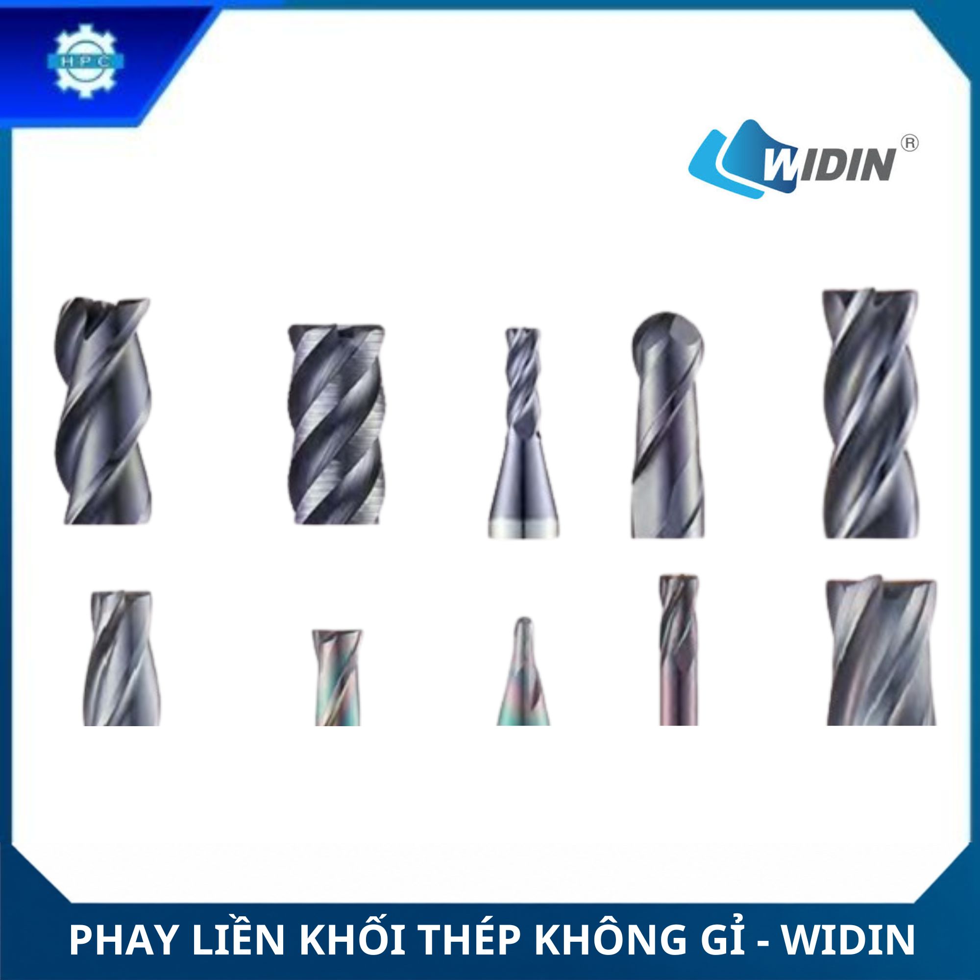 Phay liền khối thép không gỉ - Widin - S-WING