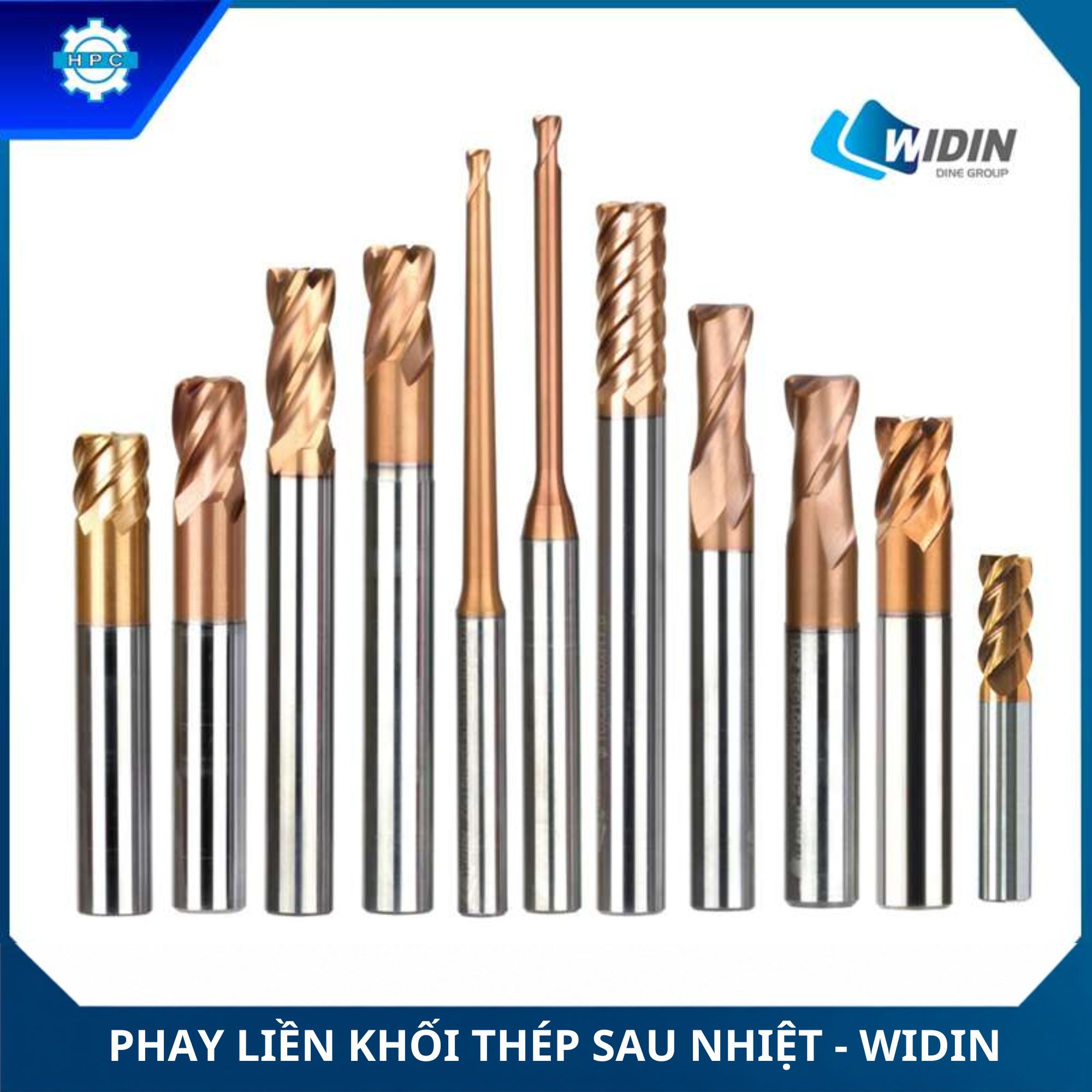 Phay liền khối thép sau nhiệt – Widin – ECONO STAR
